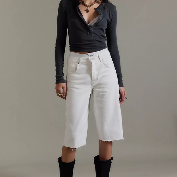 Free People Relaxed Wide Leg Capri 26 - Picture 3 of 12